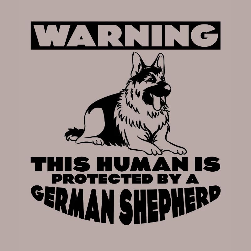 This Human Is Protected By A German Shepherd 3
