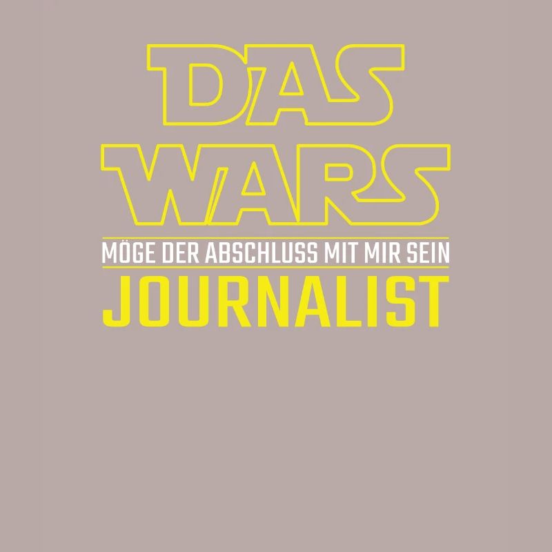 Das Wars Abschluss Journalist Beruf Geschenkidee