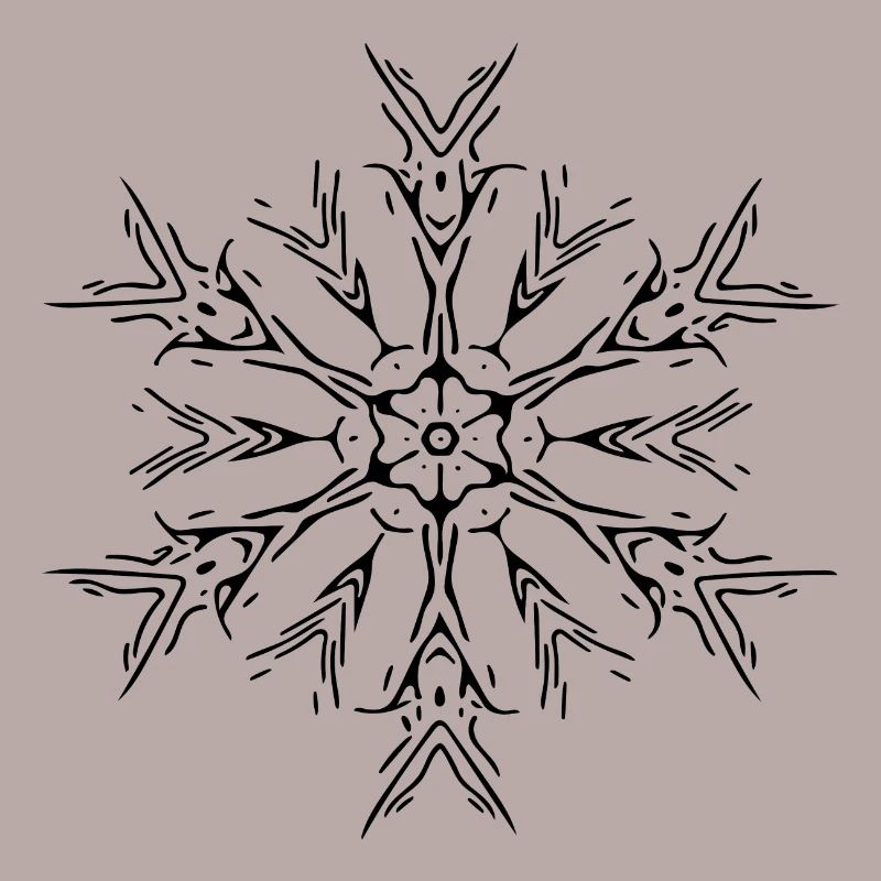 Mandala Lines Abstract Shape Pattern