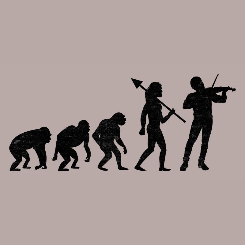 Evolution Violon Instrument Violoniste Viole de gambe