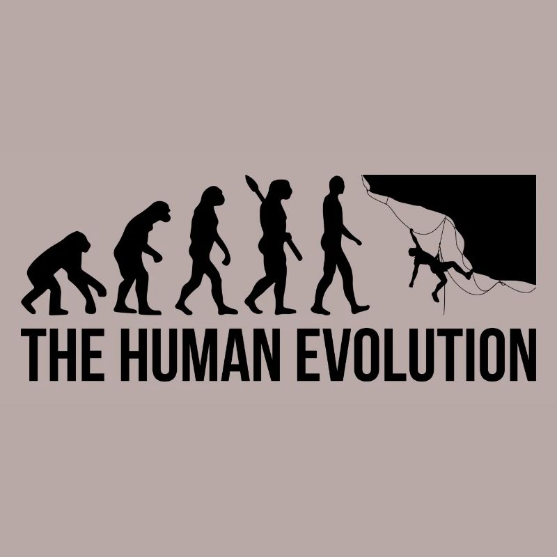 Evolution Graphic Climbing Climber Bouldering Boul
