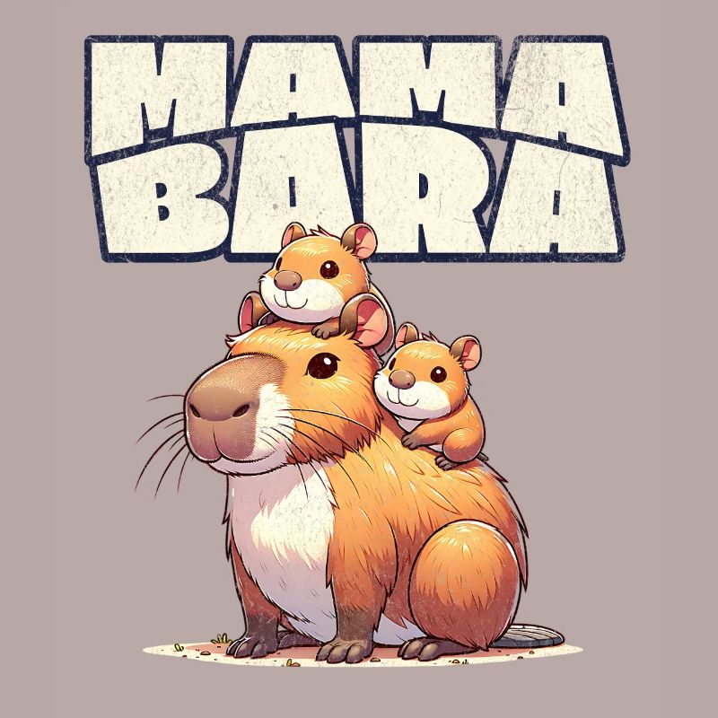 Mamabara Mutter Capybara