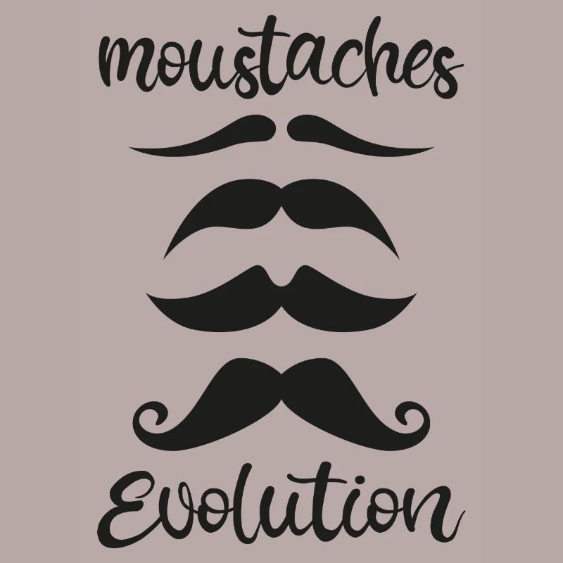 Schnurrbart Evolution