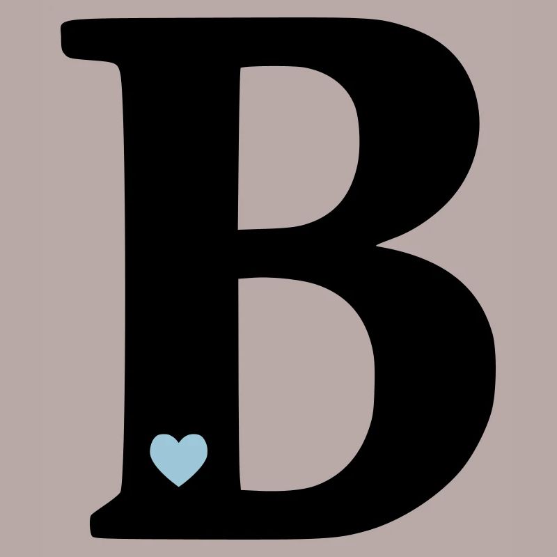 Buchstabe B Anfangsbuchstabe