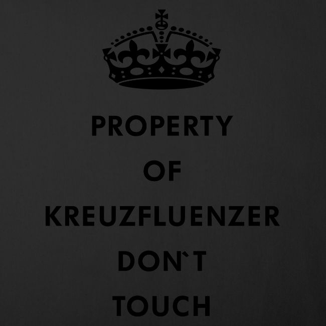 Kreuzfluenzer Don´t Touch Black