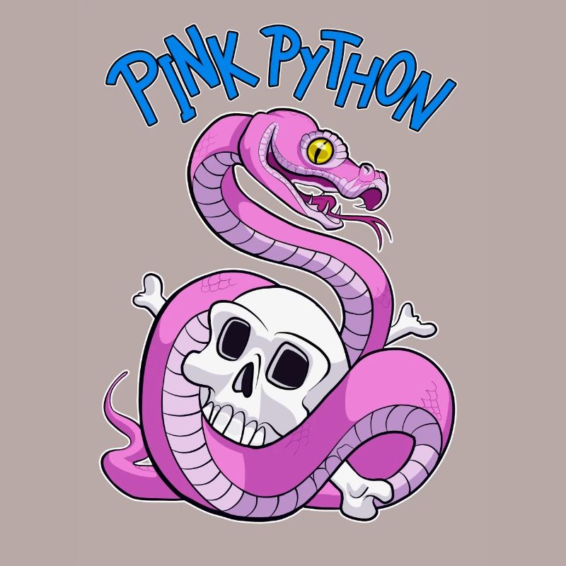 Pink Python (Blue)