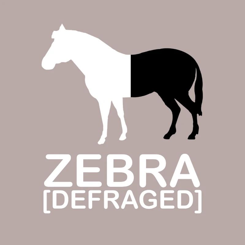 Zebra [defraged] | IT | Computer | Nerd | Geek