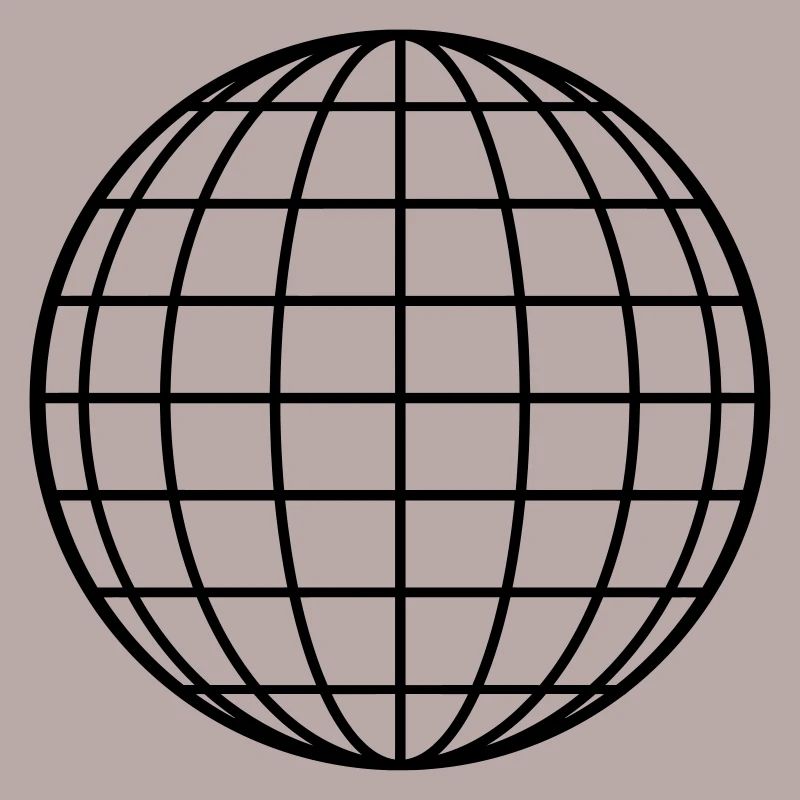 Sphere Globe Circle Round Geometric Shape
