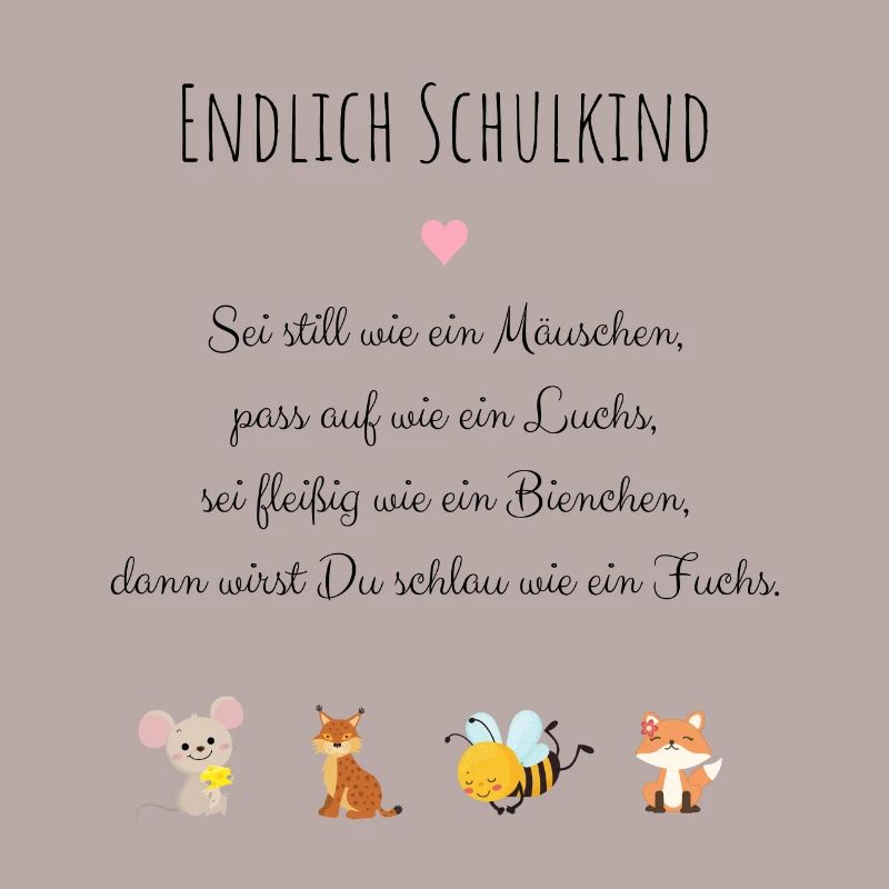 Einschulung Geschenk Schulkind