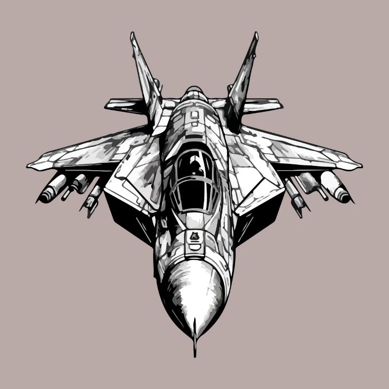 Flamboyant eagle plane