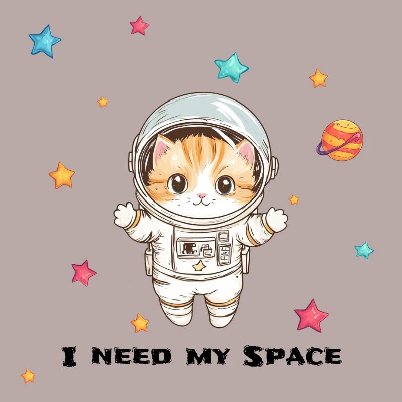 Aventure de chat de l’espace