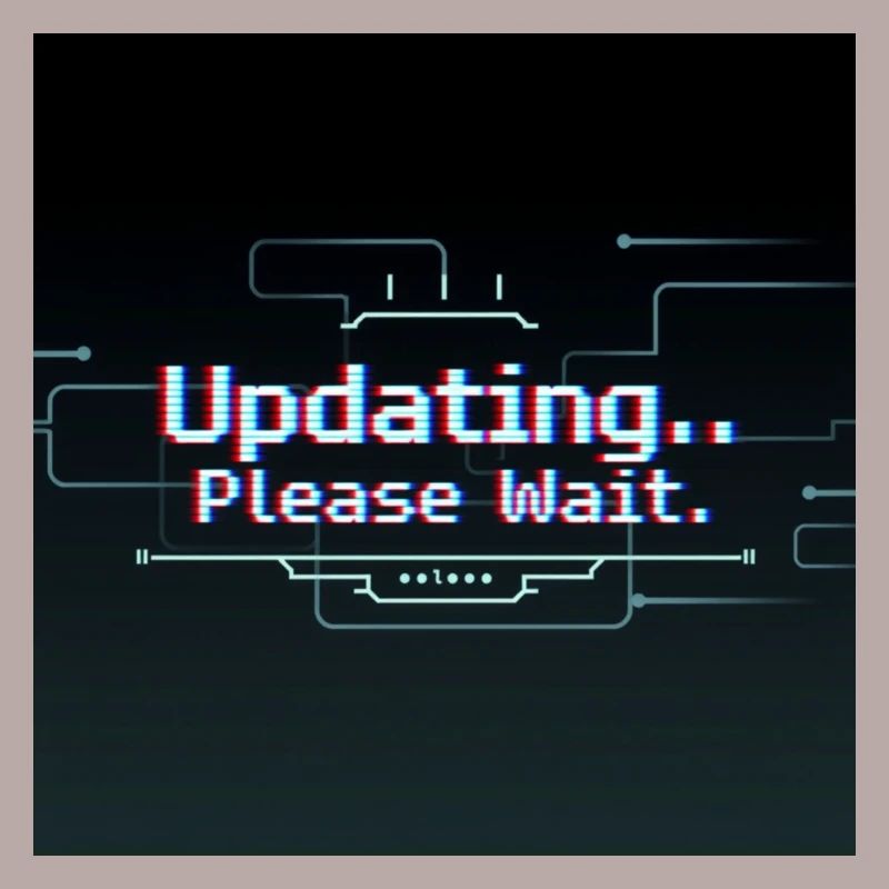 Glitch Update Loading Screen