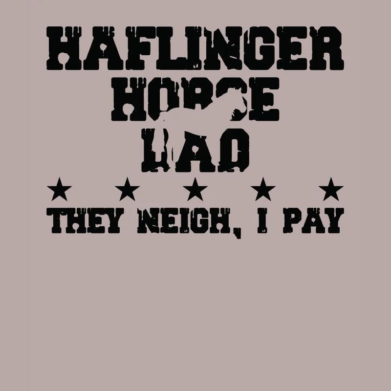Pferdevater - Haflinger Pferd