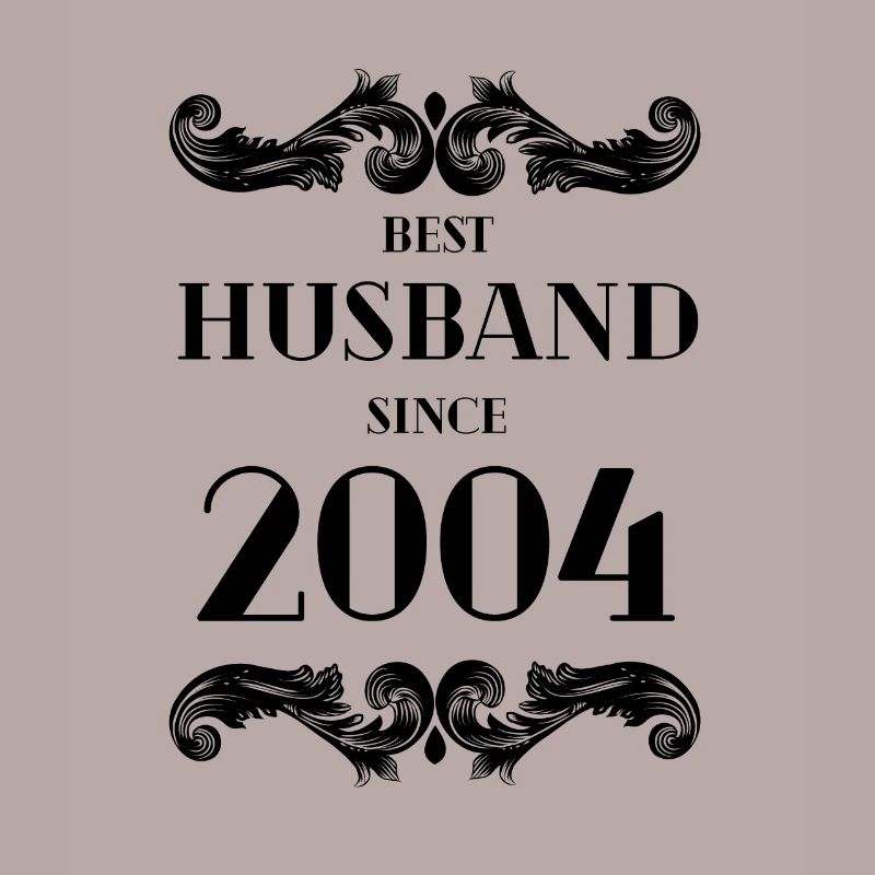 Bester Ehemann seit 2004 Hochzeitstag