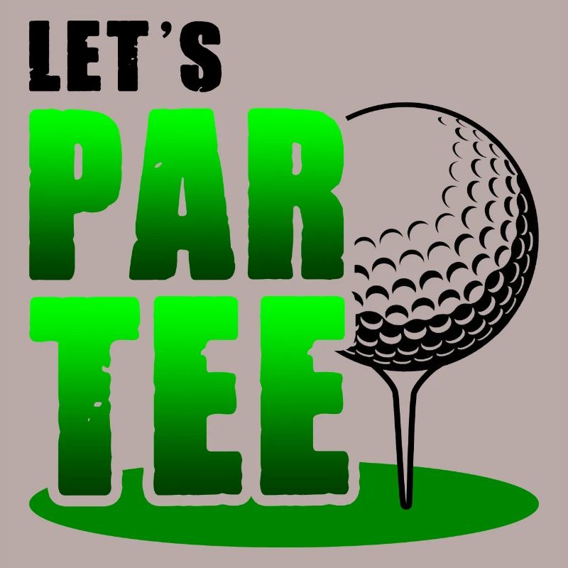 Let's Par Tee Golf Player Golfing Golf Course Golf