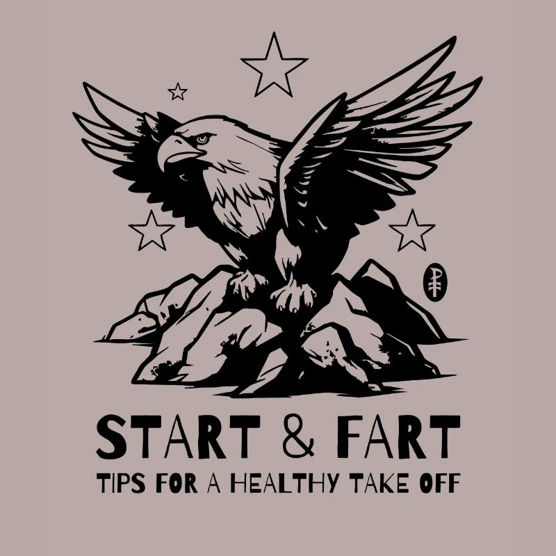 Flying take-off and eagle take-off