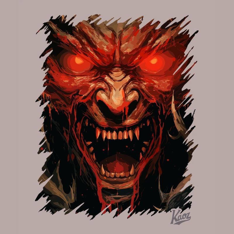 Evil Devil's Eyes: Monster Satan
