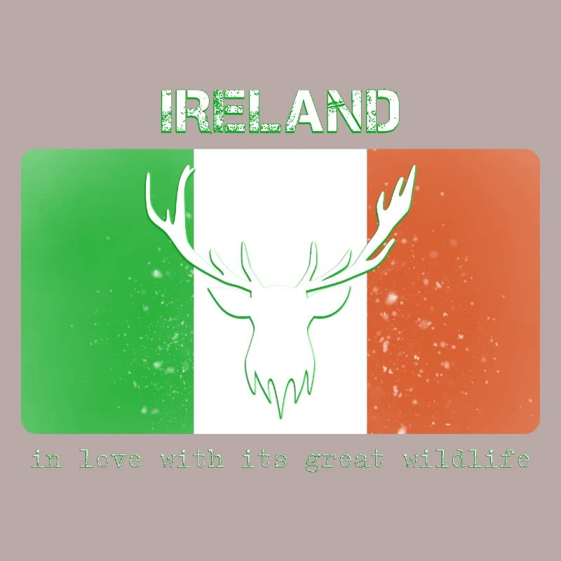 FAUNE ET DE LA FLORE D’IRLANDE Drapeau de l’Irlande