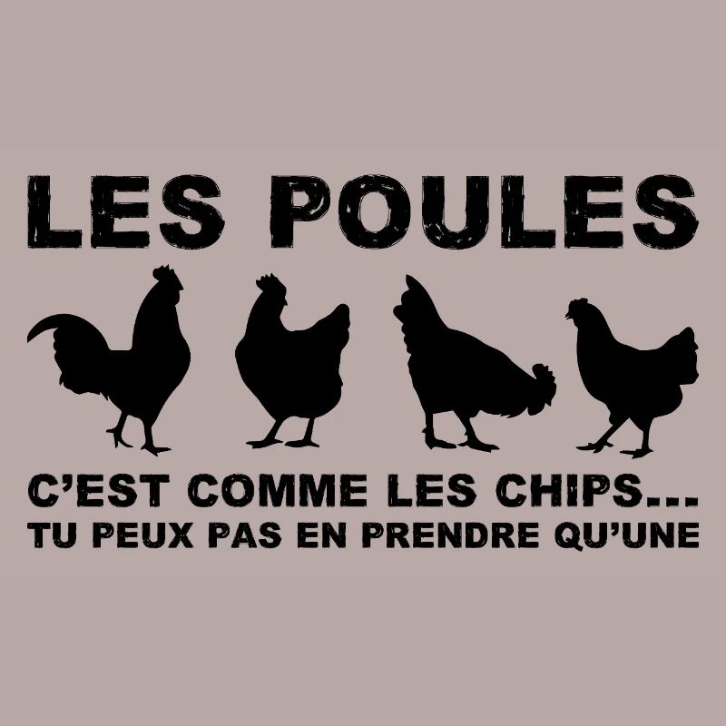 les poules c'est comme les chips
