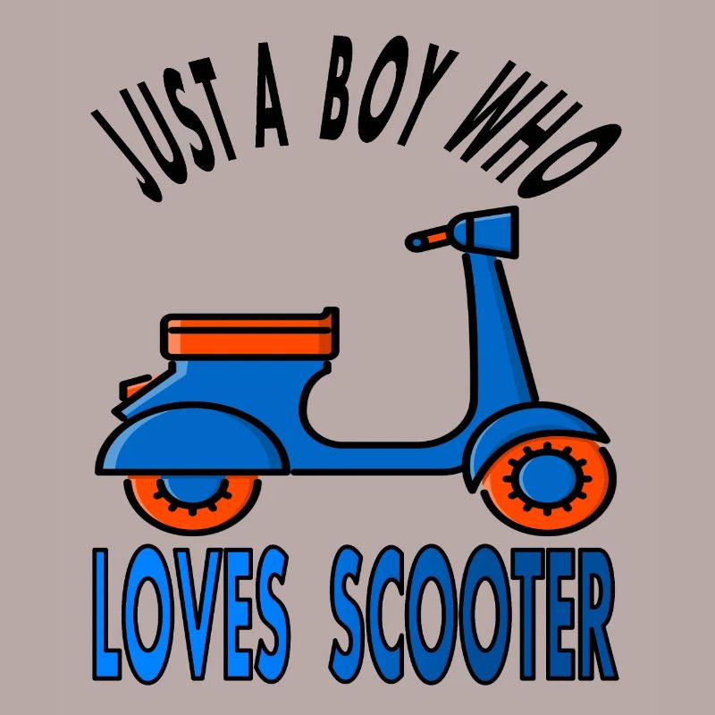 Rollerfahrer Rollerfahren Roller Scooter Geschenk