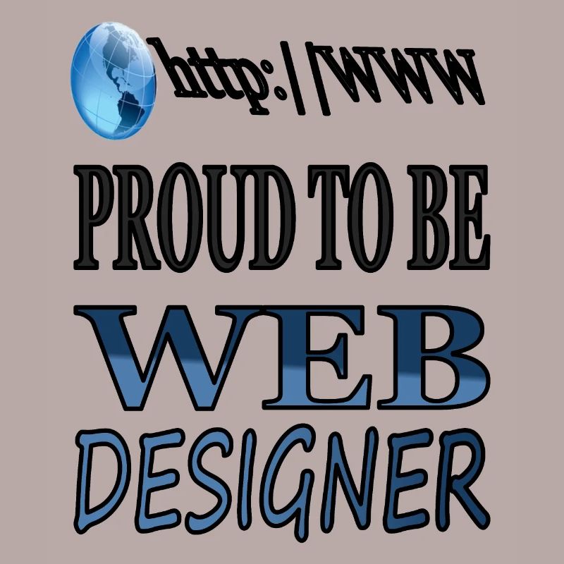 Ich bin Webdesigner Internet Web-Entwickler