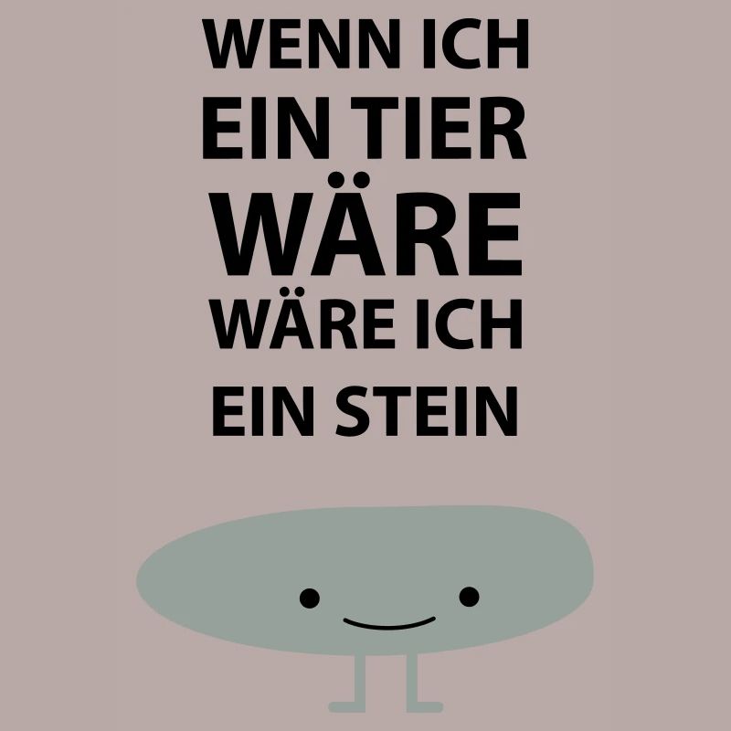 Sei ein Stein!