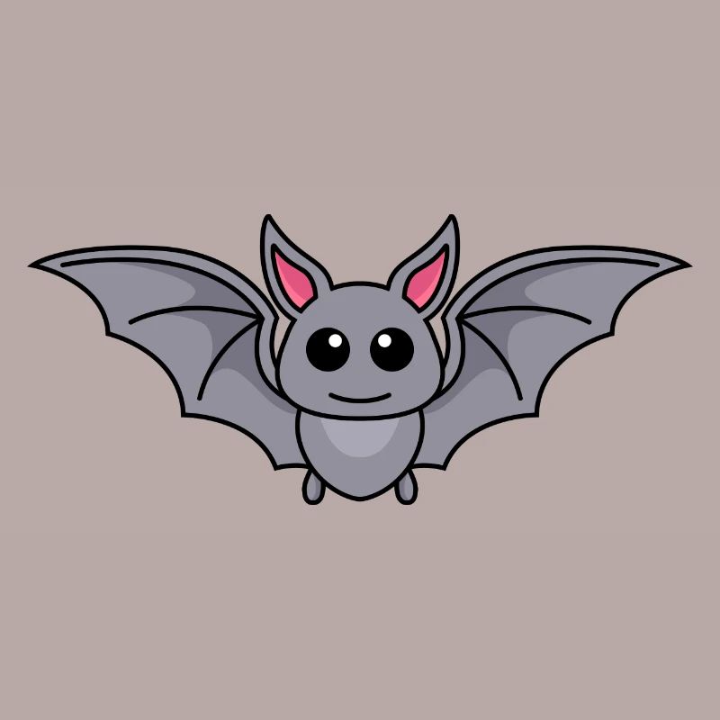 Fledermaus Comic Tier