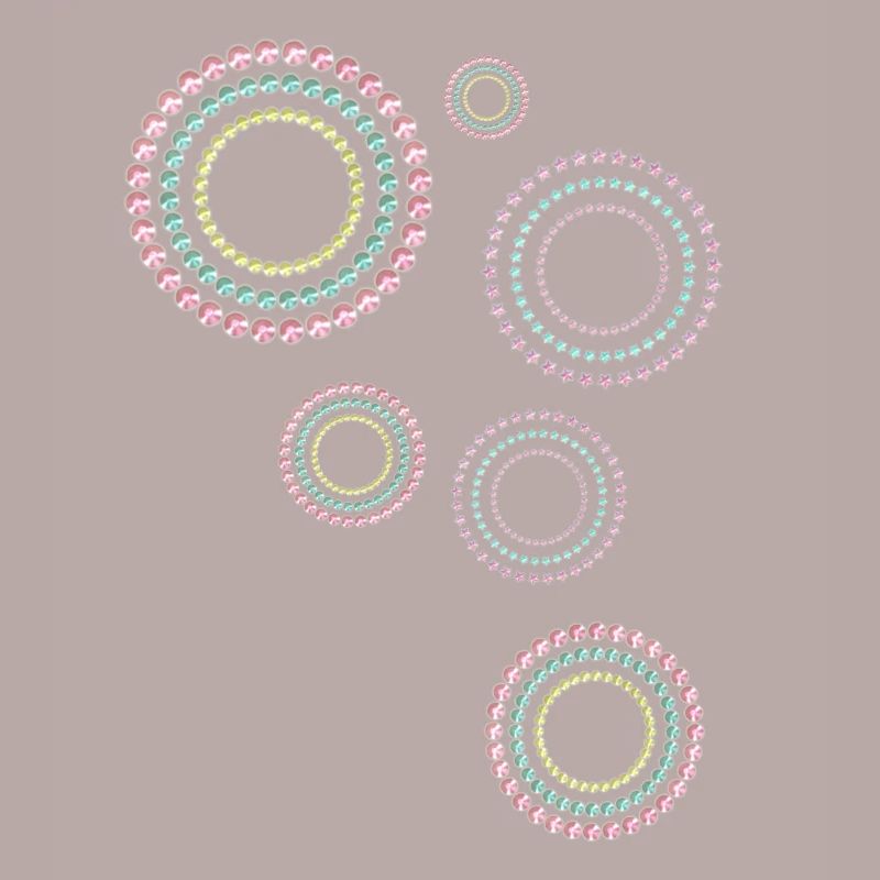 Circles, graphic patterns, patterns