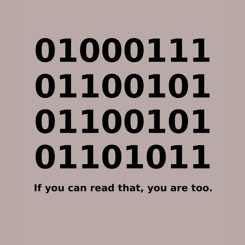 Binary / Binär Code Binärcode Funny T-Shirt