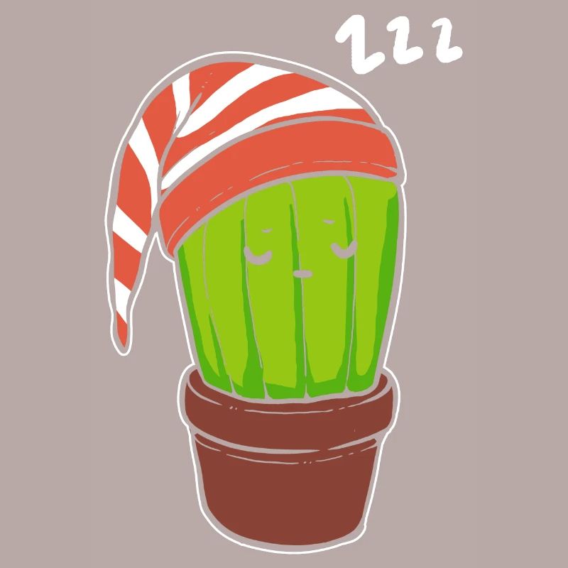 Sleeping Cactus Hyperomnia Cadeau