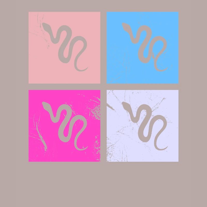 Snake Retro Reptile Python Idée cadeau