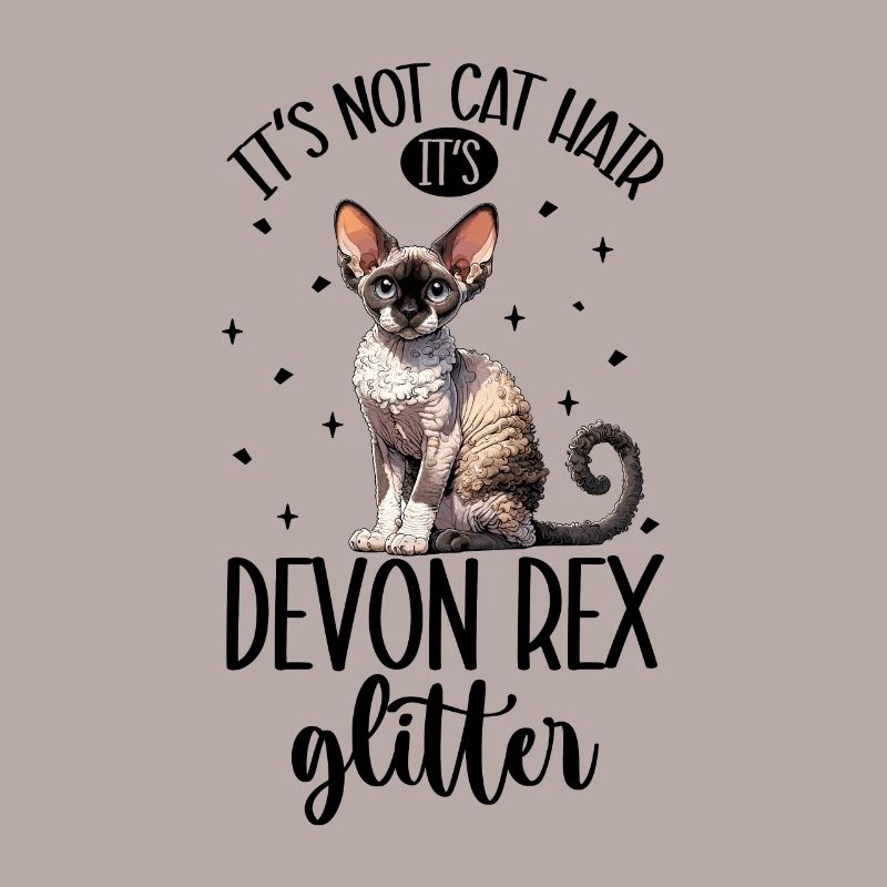 Katzen Glitzer - Devon Rex