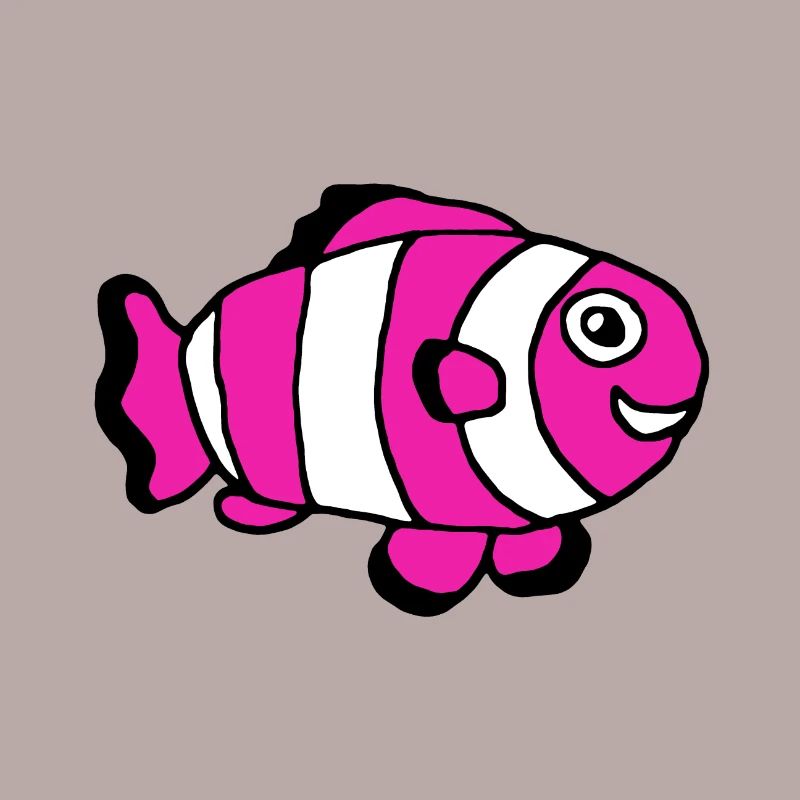 Pinker Clownfisch, Weibchen, Mädchen