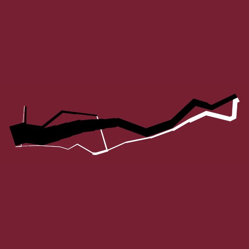 Iconic Data Viz: Minard 1812 - Black / White