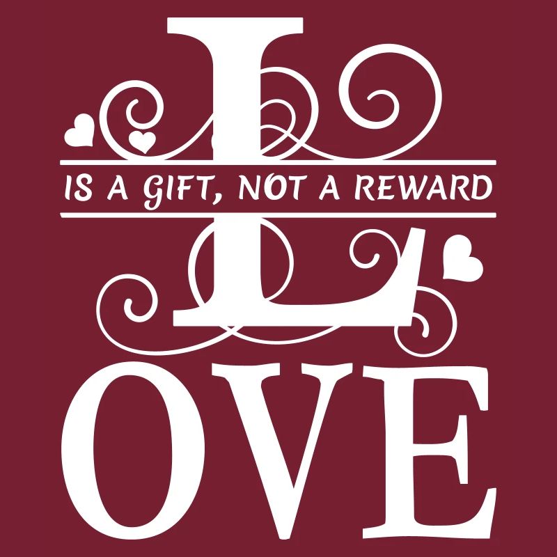 Love is a Gift Flock Solid Color