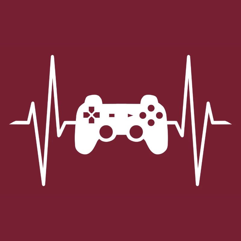 Gaming PS Controller Heartbeat Zoking Console ECG