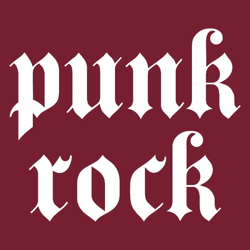Conception de logo gothique punk rock