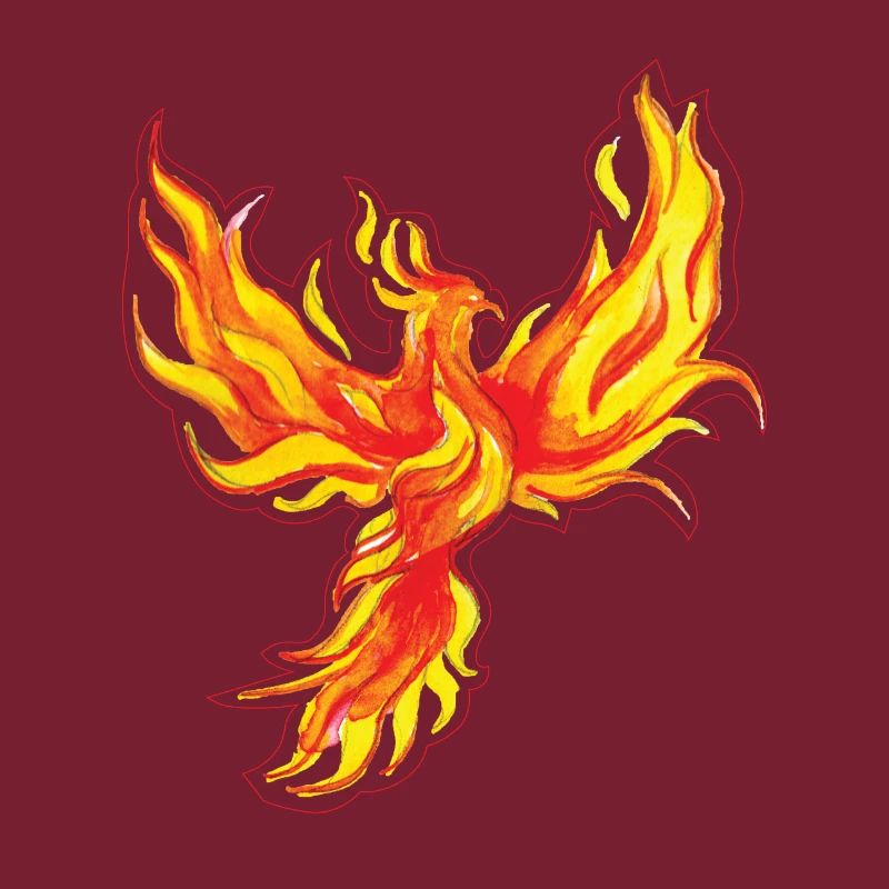 Phoenix Bird Mythical Creatures