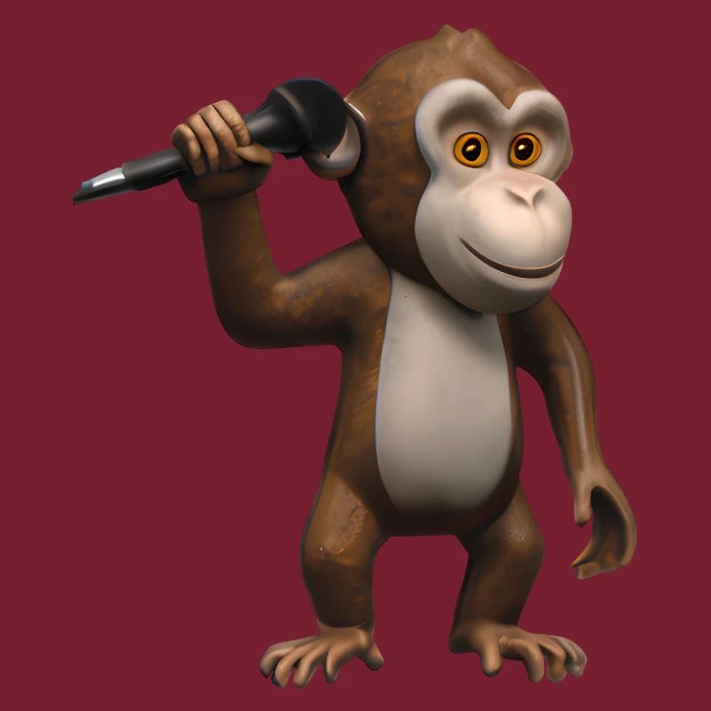 Singender Affe