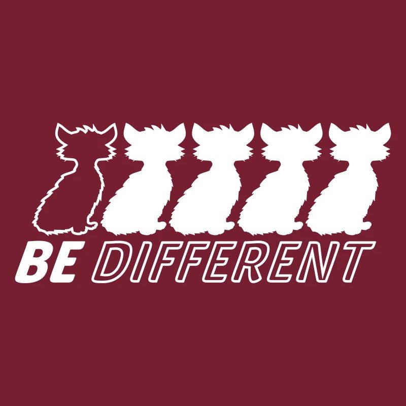 Be Different Cats Friends Be Different