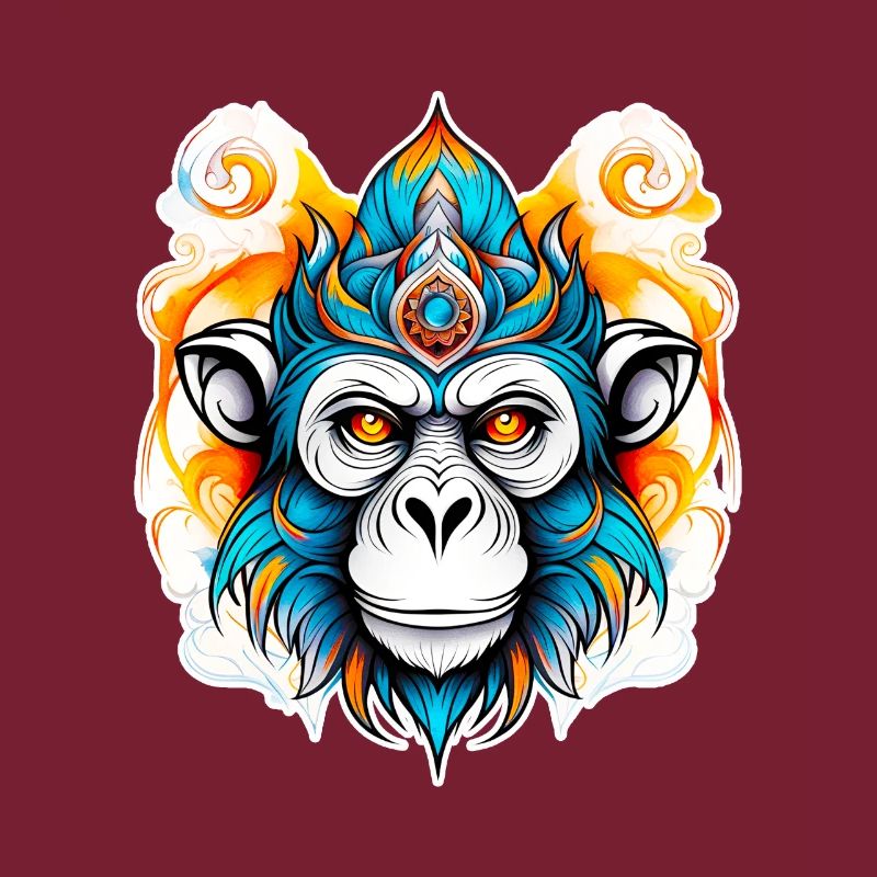 Monkey Stencil
