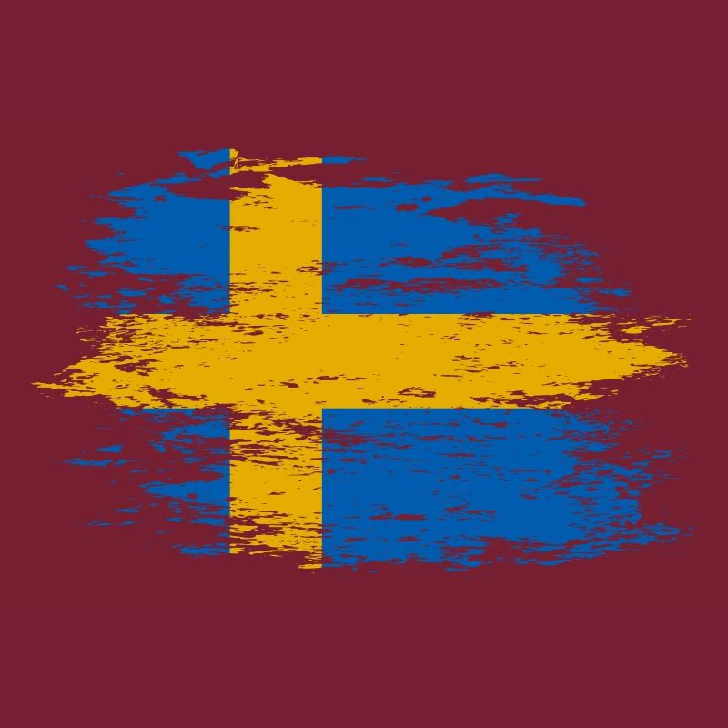 Drapeau de la Suède utilisé