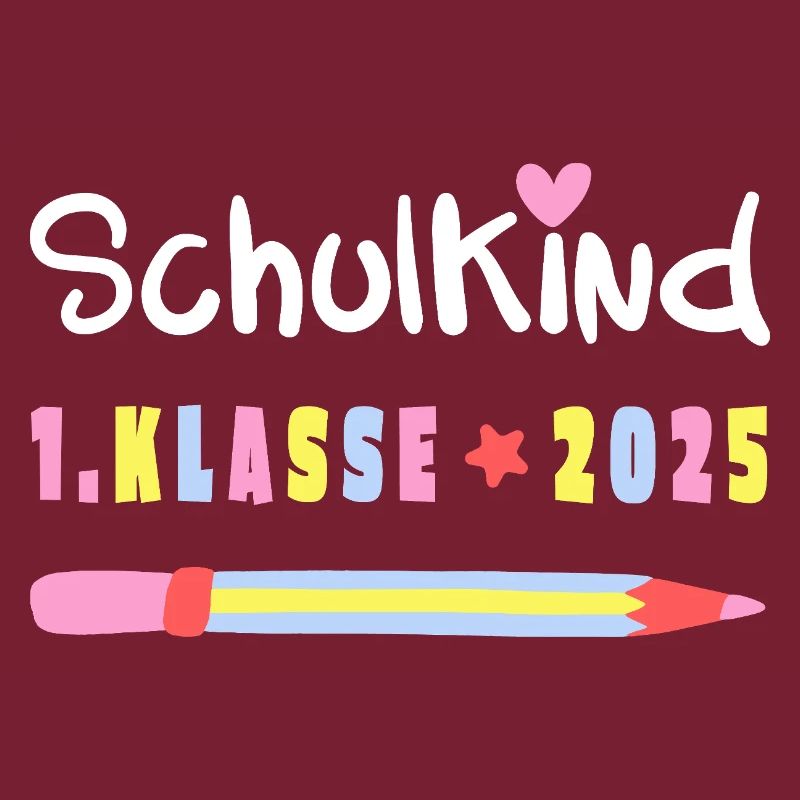 Geschenk Einschulung 2025 – Schulkind mit Name
