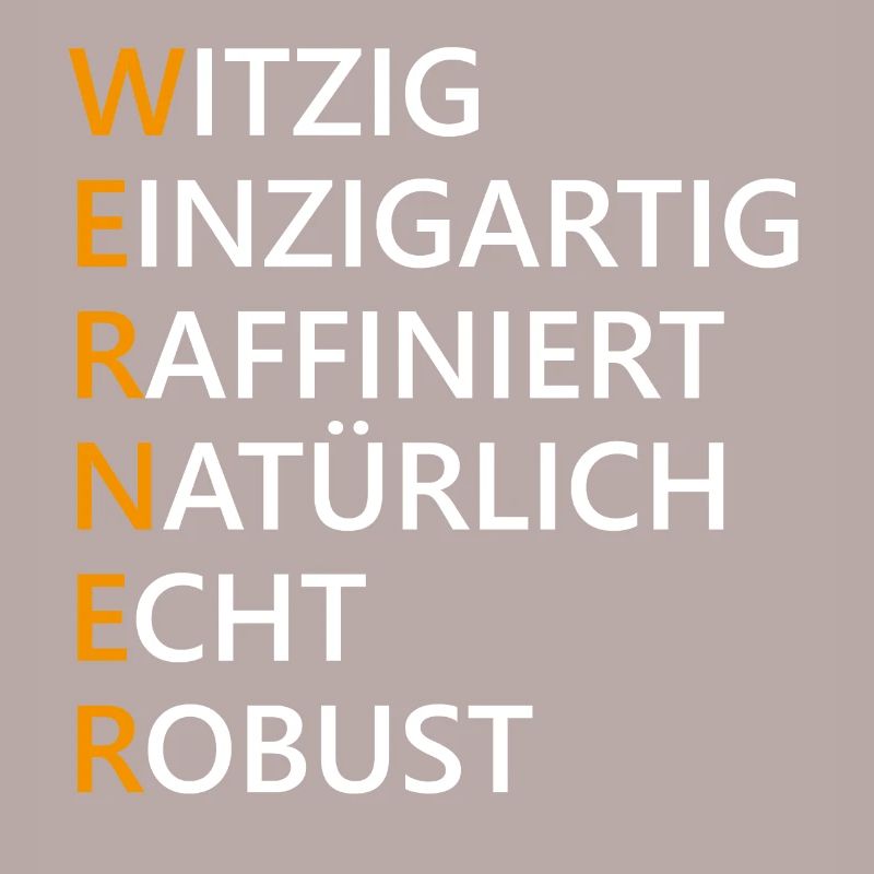 Werner Name Geschenk