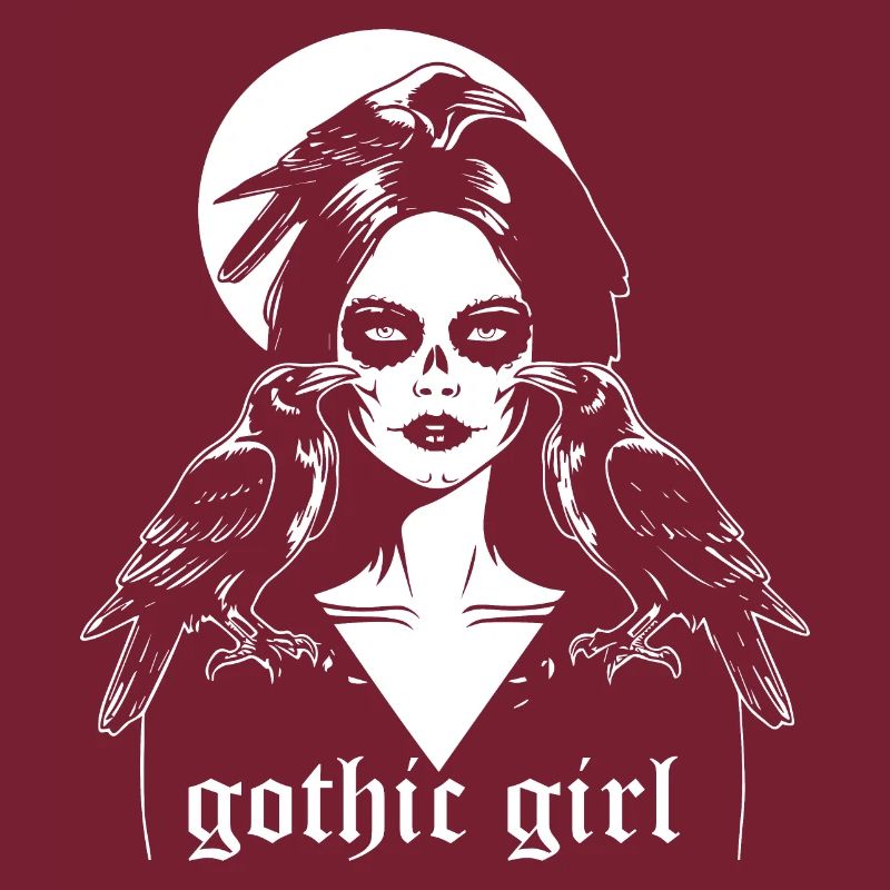Wunderschönes Gothic-Mädchen-Design