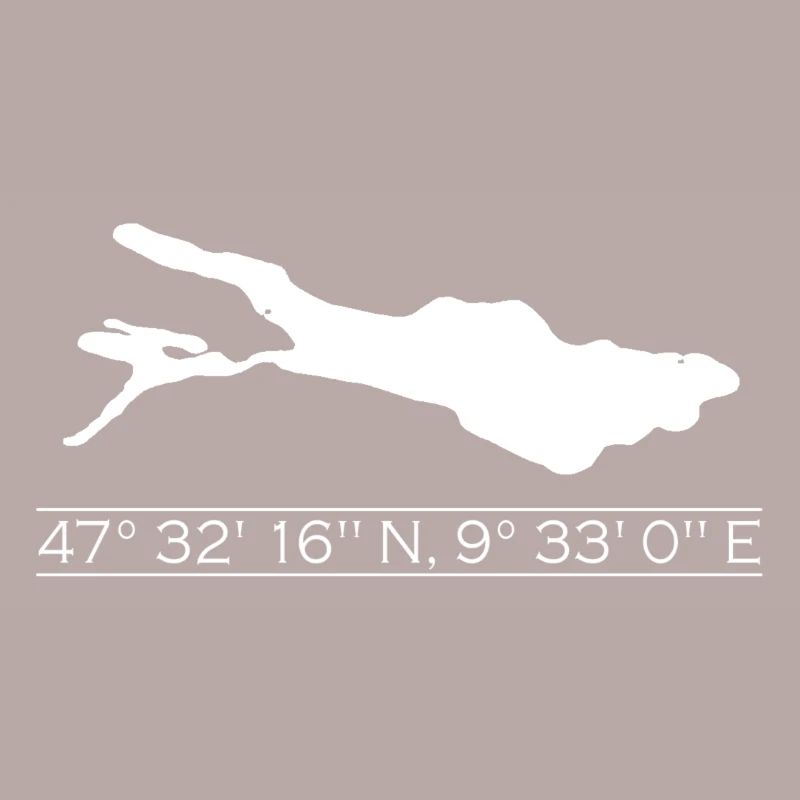 Lake Constance | Coordinates | white