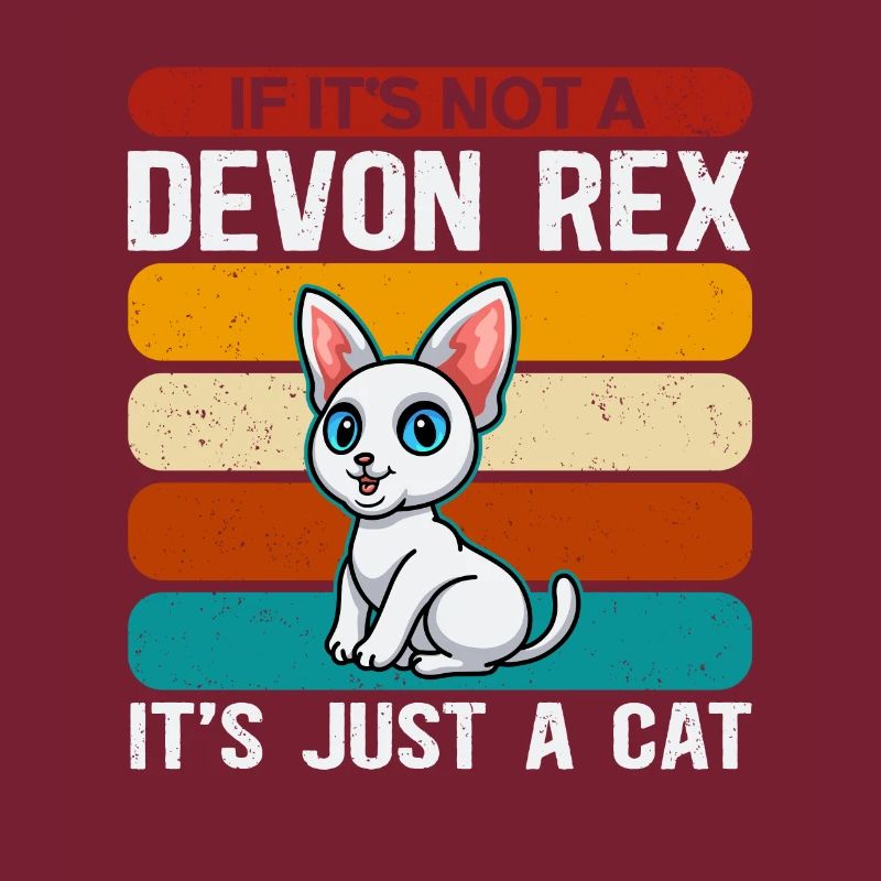 Devon Rex Cat Propriétaire Cat Cadeau