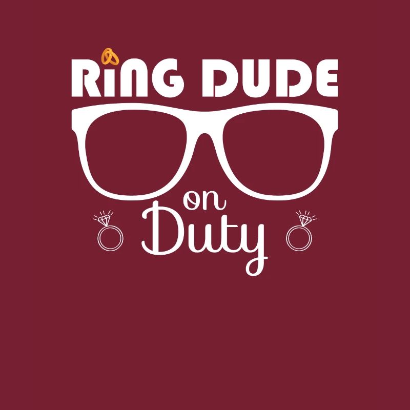 Ring Dude Ring Bearer Wedding Wedding Wedding Ring