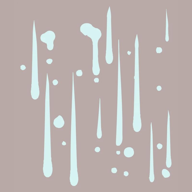 rain drops graffiti spray cool hold out black