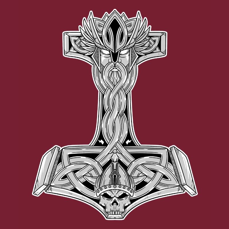 Mjolnir Thors Hammer Wikinger Walhalla Vikinger